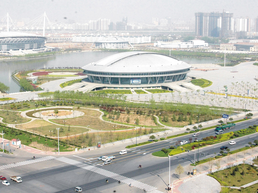 新區體(tǐ)育中心